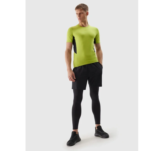 Pánské sportovní triko 4F - zelené Pánské sportovní triko 4F - zelené