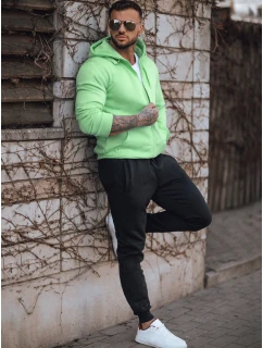 FashionStreet pánska mätovo-čierna tepláková súprava AX0752