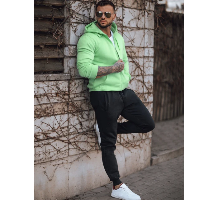 FashionStreet pánska mätovo-čierna tepláková súprava AX0752