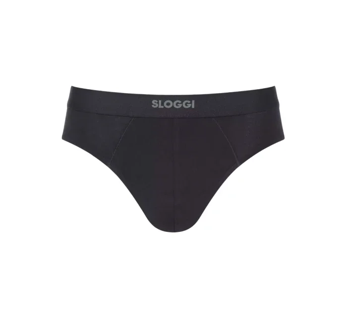 Pánske nohavičky EVER Ease Brief 2P - BLACK - čierna 0004 - SLOGGI
