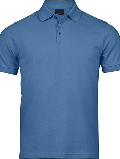 Tee Jays TJ 1405 Pánske luxusné ťažké strečové piqué polo 18.1405 oceánovo modré