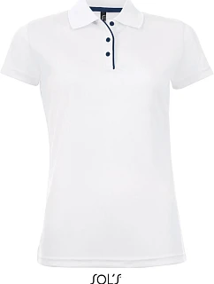 SOL'S Women Dámské piqué sportovní polo white model 22522555