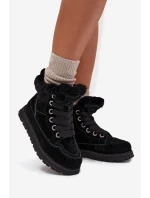Dámské Zimní Boty Na Platformě S Kožíškem Big Star model 21705939 Černé - Big Star Shoes