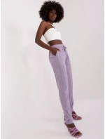 Nohavice D73760M61869O svetlo fialové