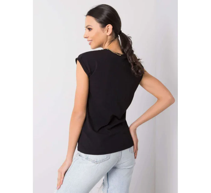 Tričko RV TS 6108.04 čierne