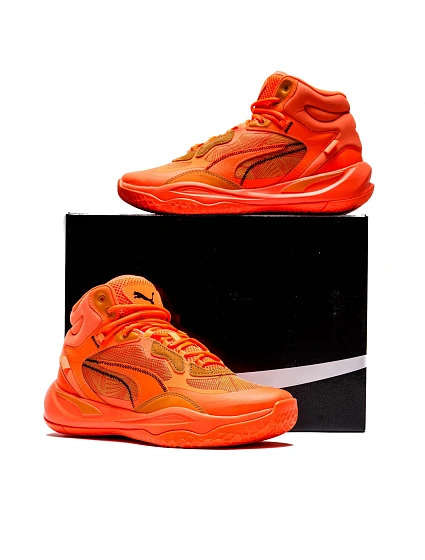 Pánské sportovní boty Pro Mid Laser M 01 Neon oranžová model 20228856 - Puma Pánské sportovní boty Pro Mid Laser M 01 Neon oranžová model 20228856 - Puma