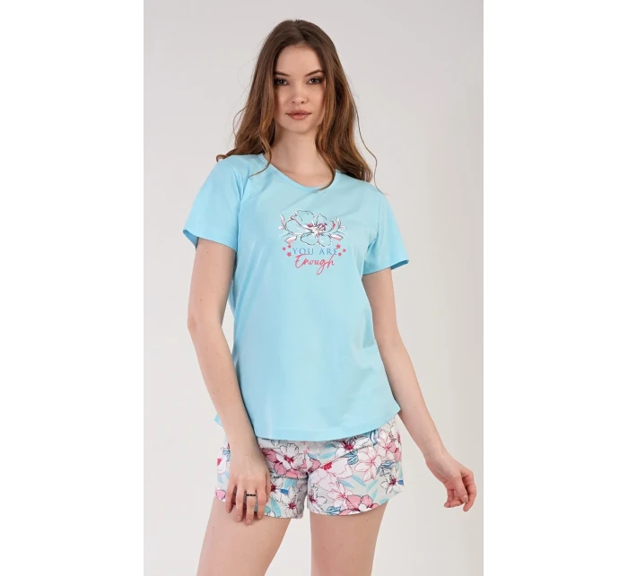 Dámské pyžamo šortky model 18519674 - Vienetta Dámské pyžamo šortky model 18519674 - Vienetta