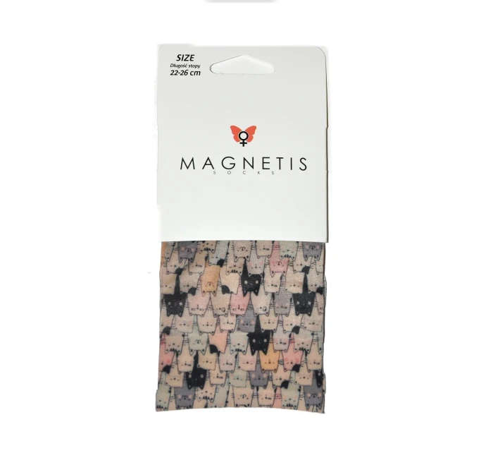 Dámske vzorované ponožky Magnetism lycra 20 den