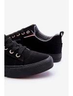 Pánské nízké tenisky Big Star Černá model 21610301 - Big Star Shoes