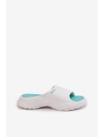 Piankowe Klapki Damskie Big Star RR274A586 Białe