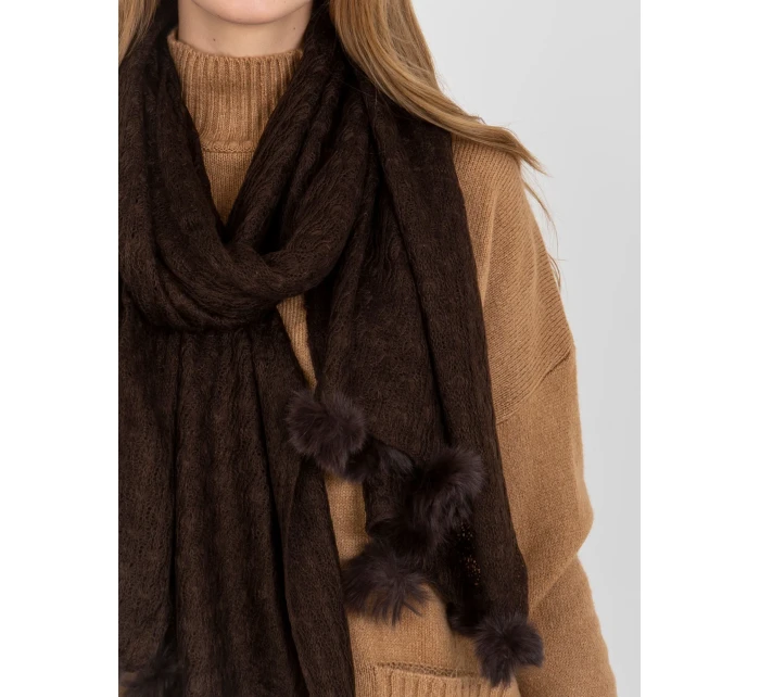 Šála AT SZ E model 21795525 tmavě hnědá - FPrice