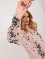 BA SW 14106 Sveter.94 svetloružová