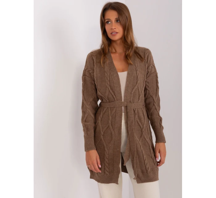 Cardigan BA SW 8009 1.84P hnedý Cardigan BA SW 8009 1.84P hnedý