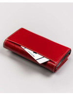 Dámske peňaženky [DH] Dámska kožená peňaženka R RD 07 GCL červená