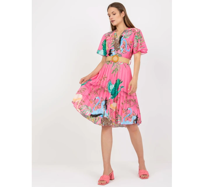 Šaty DHJ SK model 17445512 růžová - FPrice Šaty DHJ SK model 17445512 růžová - FPrice