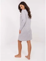 DU KN nočná košeľa FP 104.26 sivá