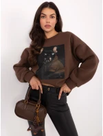 Mikina MI BL 4216 1.82 hnedá Mikina MI BL 4216 1.82 hnedá