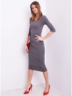 Šaty CZ SK 4196.00 tmavo šedá