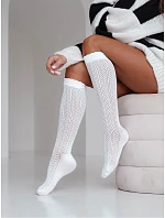 Podkolienky Azure 330 001 White – Milena Podkolienky Azure 330 001 White – Milena