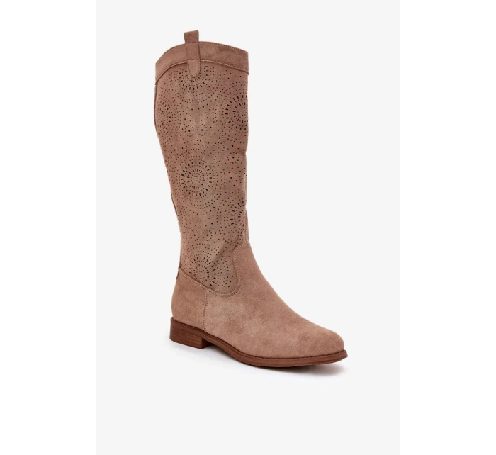 Topánky HY51-860 brown - Krok vo veľkom štýle