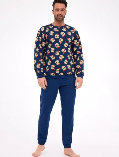 pyžamo model 21413604 Teddy 6 délka/r Vánoce S2XL pánské - Cornette