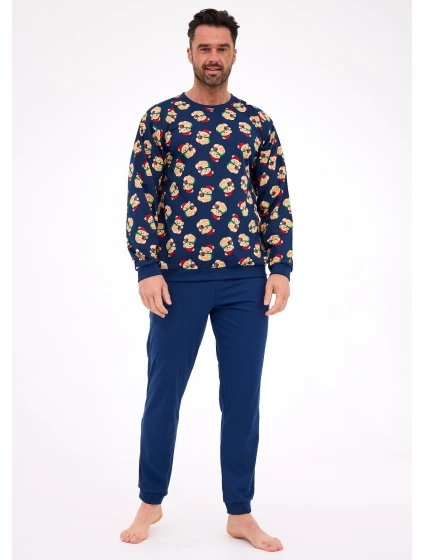 pyžamo model 21413604 Teddy 6 délka/r Vánoce S2XL pánské - Cornette