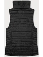 Dámska tenká vesta so stojačikom čierna (16M9072-392)