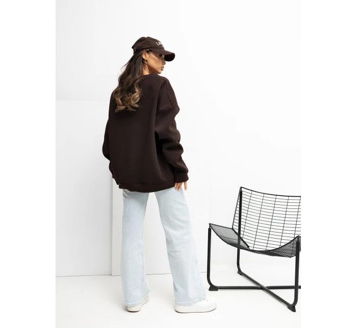 Blúzka RV BL A1038.01P tmavohnedá Blúzka RV BL A1038.01P tmavohnedá