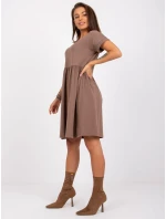 Šaty RV SK 5672.03P hnedé