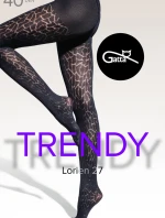 LORIEN - 27 Vzorované pančuchy