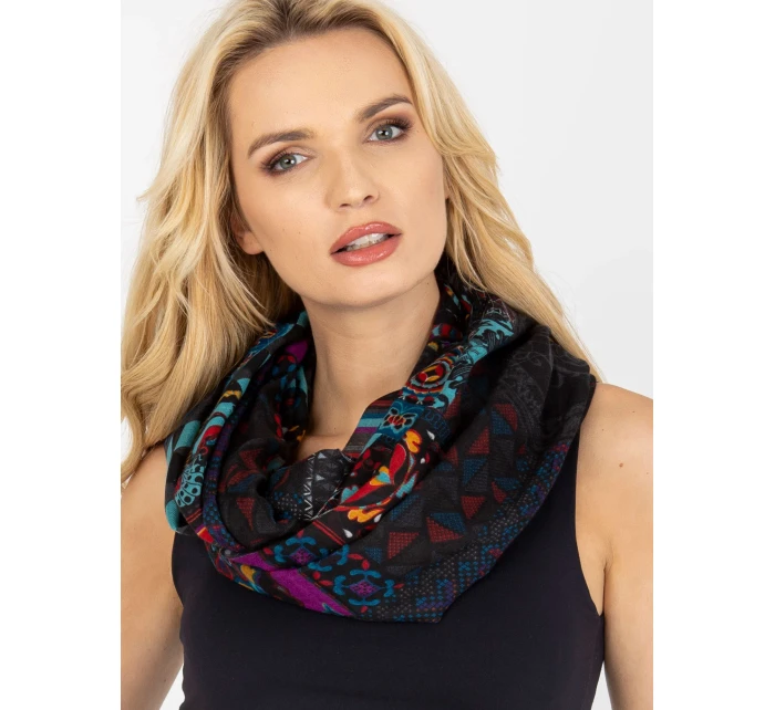 Tunelový šál AT KM ENEC A9.91 čierna