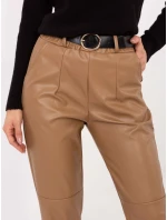 Spodnie IT SP model 21791073 camelowy - FPrice Spodnie IT SP model 21791073 camelowy - FPrice