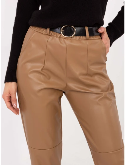 Spodnie IT SP model 21791073 camelowy - FPrice Spodnie IT SP model 21791073 camelowy - FPrice