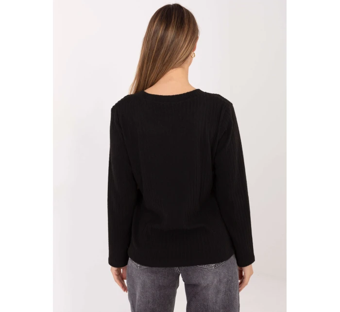 Sweter RV SW model 21786399 czarny - FPrice Sweter RV SW model 21786399 czarny - FPrice