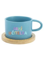 Personalizovaný keramický hrníček Makronka pro paní učitelku/pana učitele Personalizovaný keramický hrníček Makronka pro paní učitelku/pana učitele