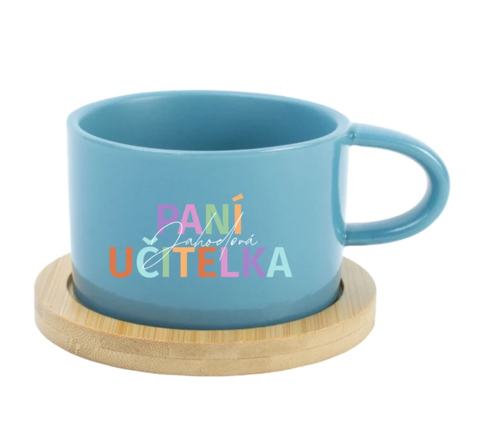 Personalizovaný keramický hrníček Makronka pro paní učitelku/pana učitele Personalizovaný keramický hrníček Makronka pro paní učitelku/pana učitele