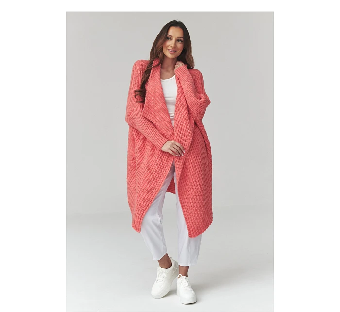 Zapínanie svetra model 226878 Makadamia