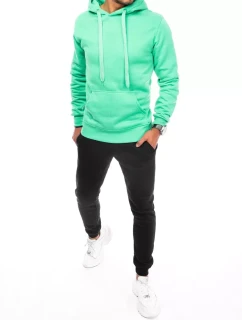 Pánská mátová a černá tepláková souprava Dstreet model 21967148 - FashionStreet