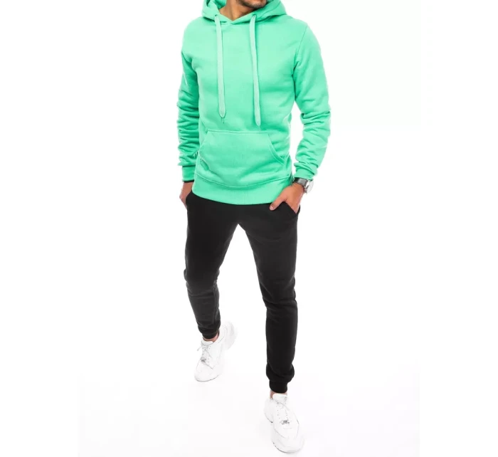 Pánská mátová a černá tepláková souprava Dstreet model 21967148 - FashionStreet