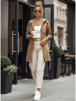 Dámská přechodná bunda parka béžová Dstreet model 21974258 - FashionStreet