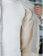 Pánská bunda bomber s kapucí bílá model 21986360 - Dstreet