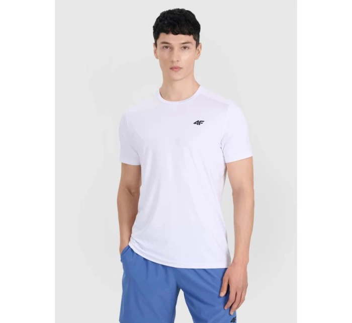Pánske rýchloschnúce tréningové tričko 4F 4FWMM00TFTSM1830-10S pánske Pánske rýchloschnúce tréningové tričko 4F 4FWMM00TFTSM1830-10S pánske