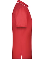 JN Pánské piqué polo s kontrastní légou 02.0 red/white model 22489124 - Daiber JN Pánské piqué polo s kontrastní légou 02.0 red/white model 22489124 - Daiber