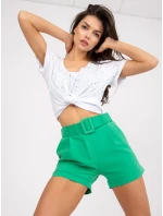 DHJ šortky SN model 17384687 zelená - FPrice