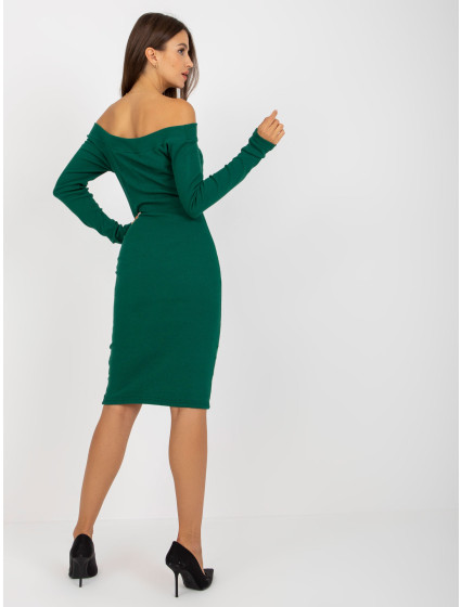 Dámské šaty EM SK model 17639936 tmavě zelené - FPrice