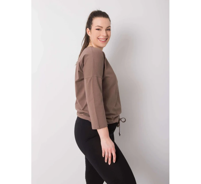Blúzka RV BZ 6294.06P hnedá