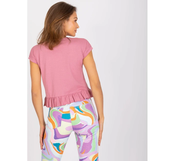 Tričko TW TS 1053.21X tmavo ružová