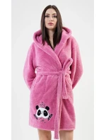 Dámský župan krátký s kapucí Panda Dámský župan krátký s kapucí Panda