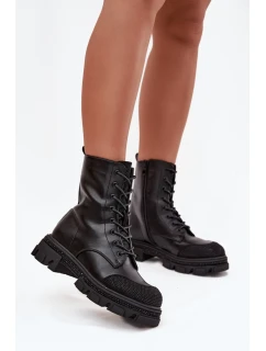 Šnurovanie vyšší model 219114 Krok v štýle