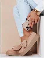 Dámské mokasíny na platformě pink Dstreet model 21983790 - FashionStreet